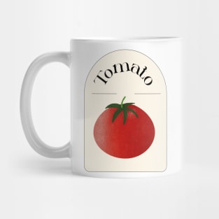 Retro fruit label Tomato Mug